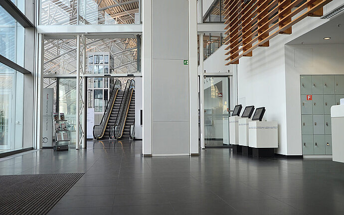 Audi Forum Eingang