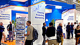 Lithofin Messestand Messebetrieb auf der Marmomac