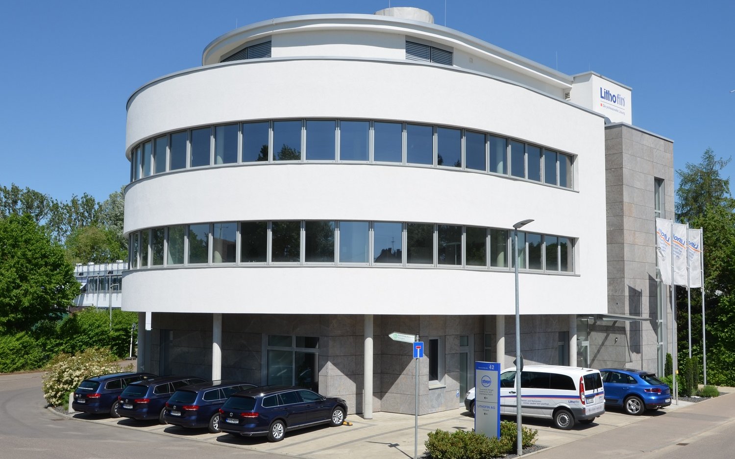 Lithofin Gebäude