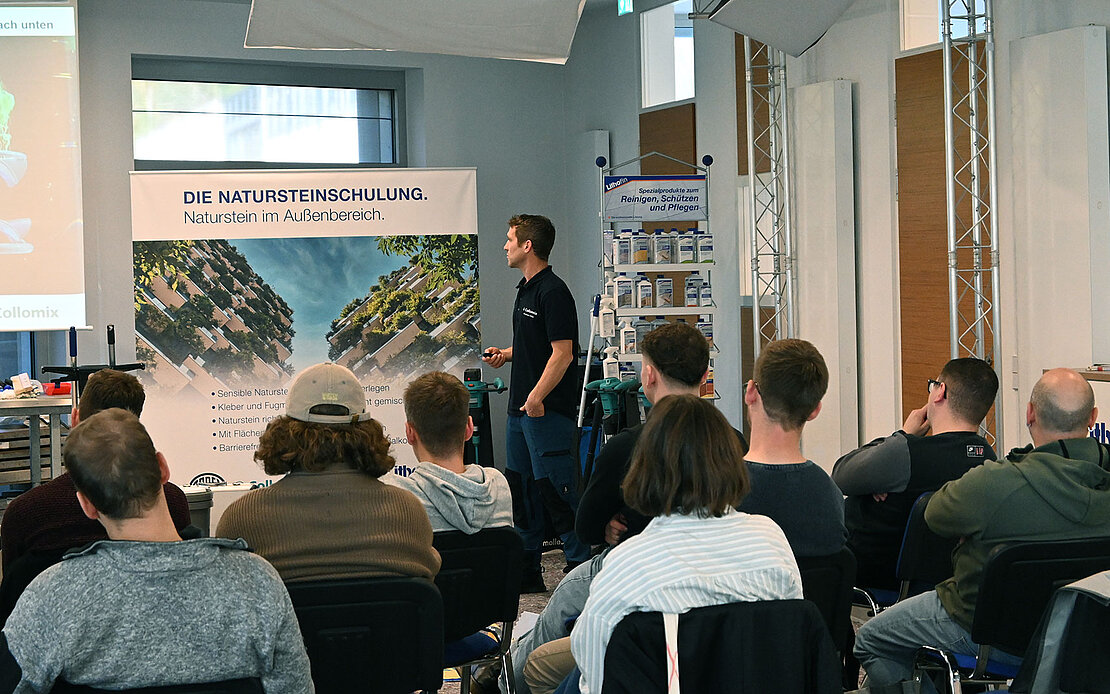 Lithofin Schulung Steinbeisschule