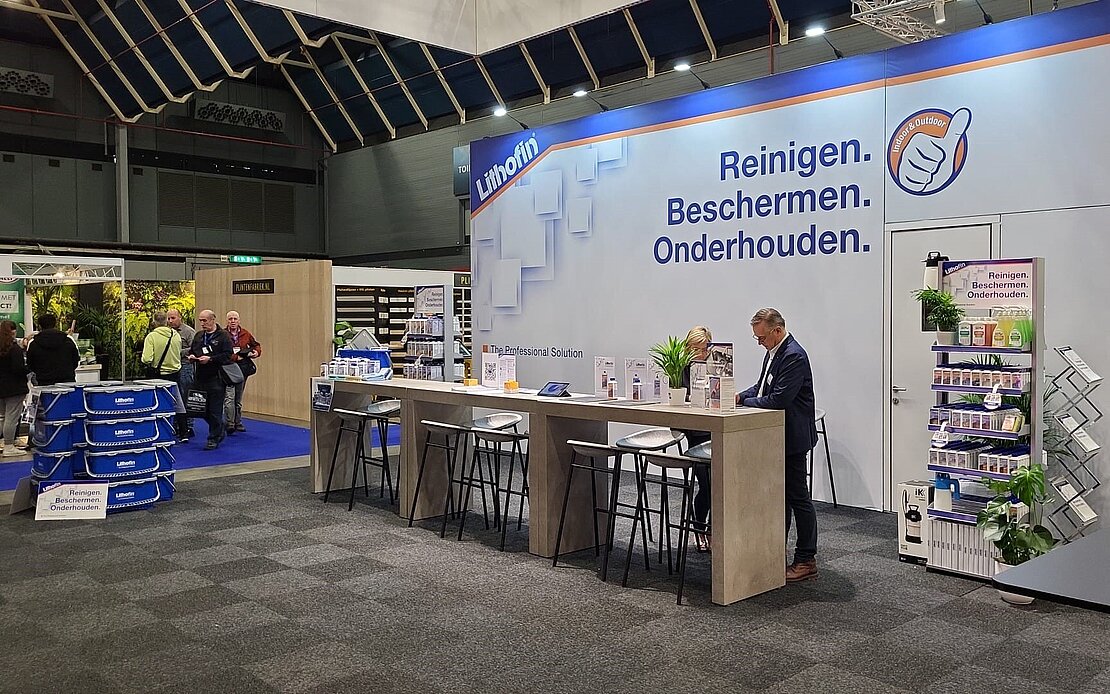 Lithfon bei der Bouwbeurs