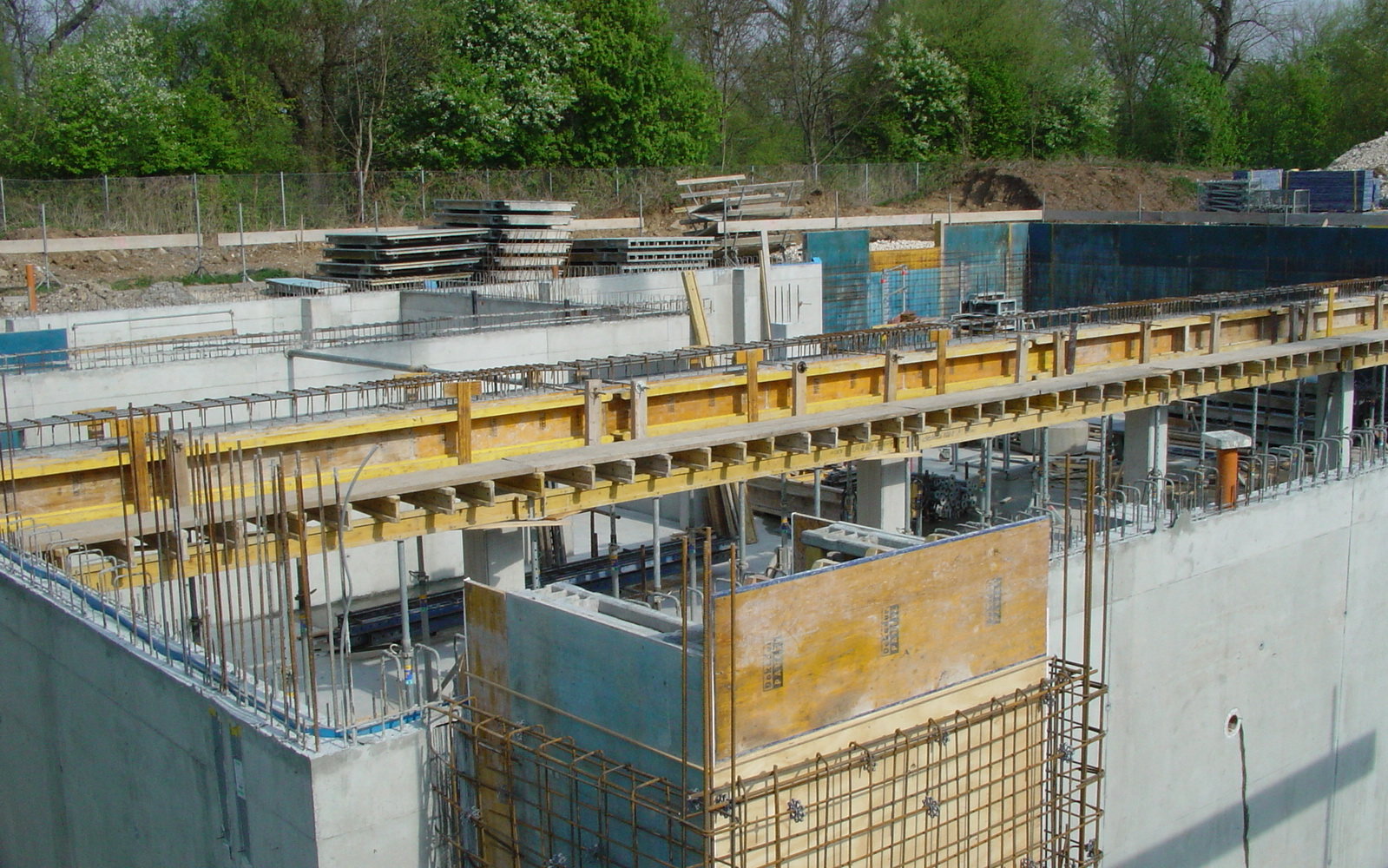 Baustelle Lagerausbau