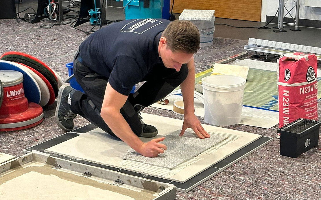 Lithofin Schulung Steinbeisschule Praxis