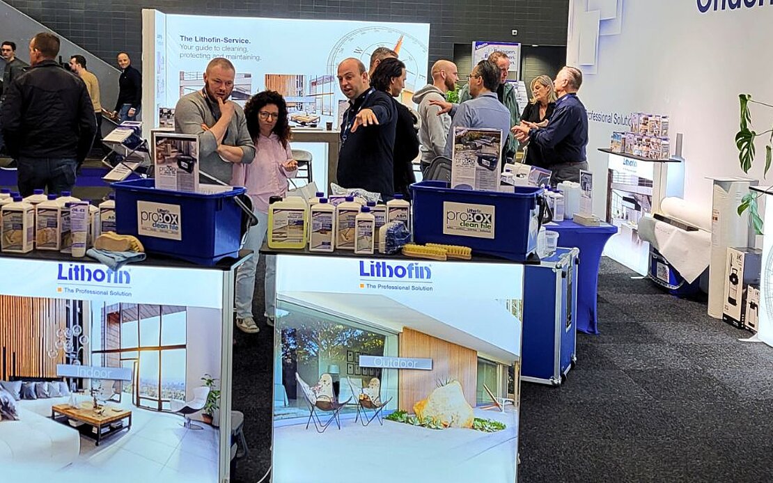 Lithofin ProBoxen auf der Bouwbeurs-Messe 2025