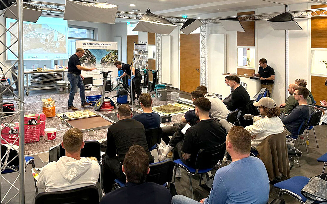 Lithofin Schulung Steinbeisschule