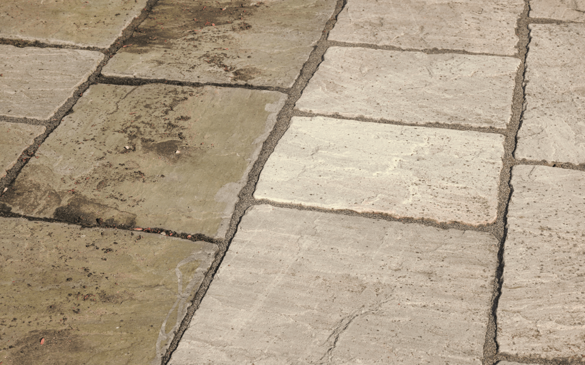 Boden vorher - nachher