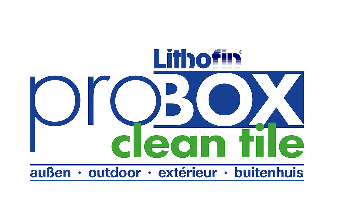 Lithofin ProBox Clean Tile aussen Logo