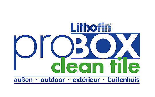 Lithofin ProBox Clean Tile aussen Logo
