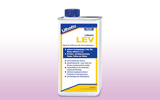 Lithofin LEV Flaschenbild