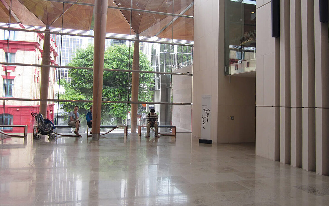 Auckland Art Gallery innenhalle