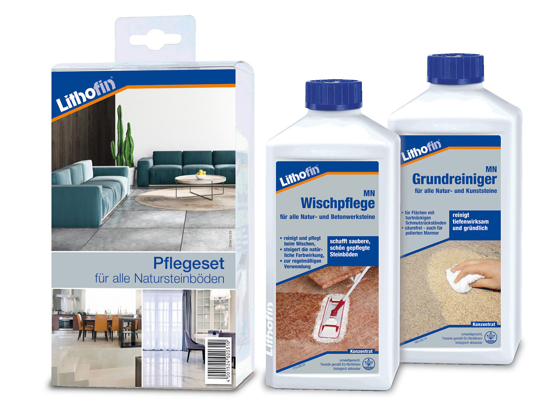 Pflegeset Naturstein Produktbild