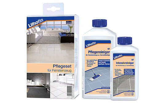 Lithofin Feinsteinzeug Pflegeset