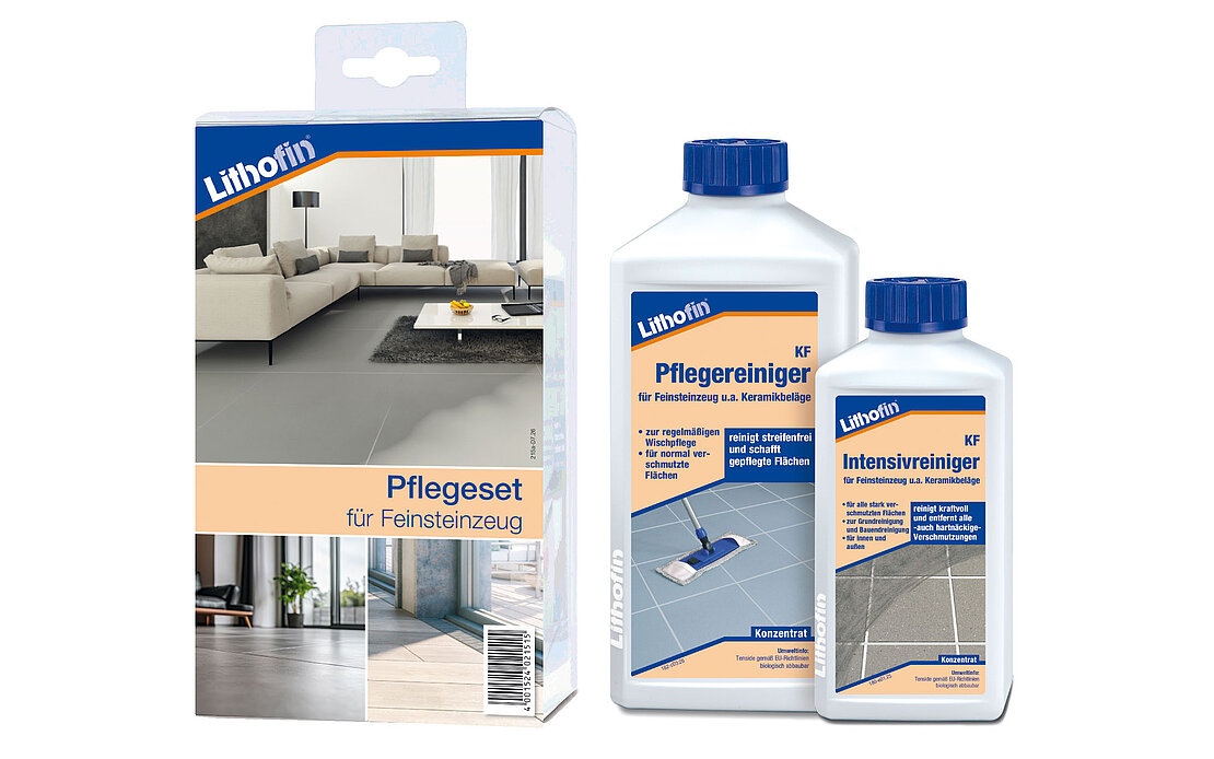 Lithofin Feinsteinzeug Pflegeset