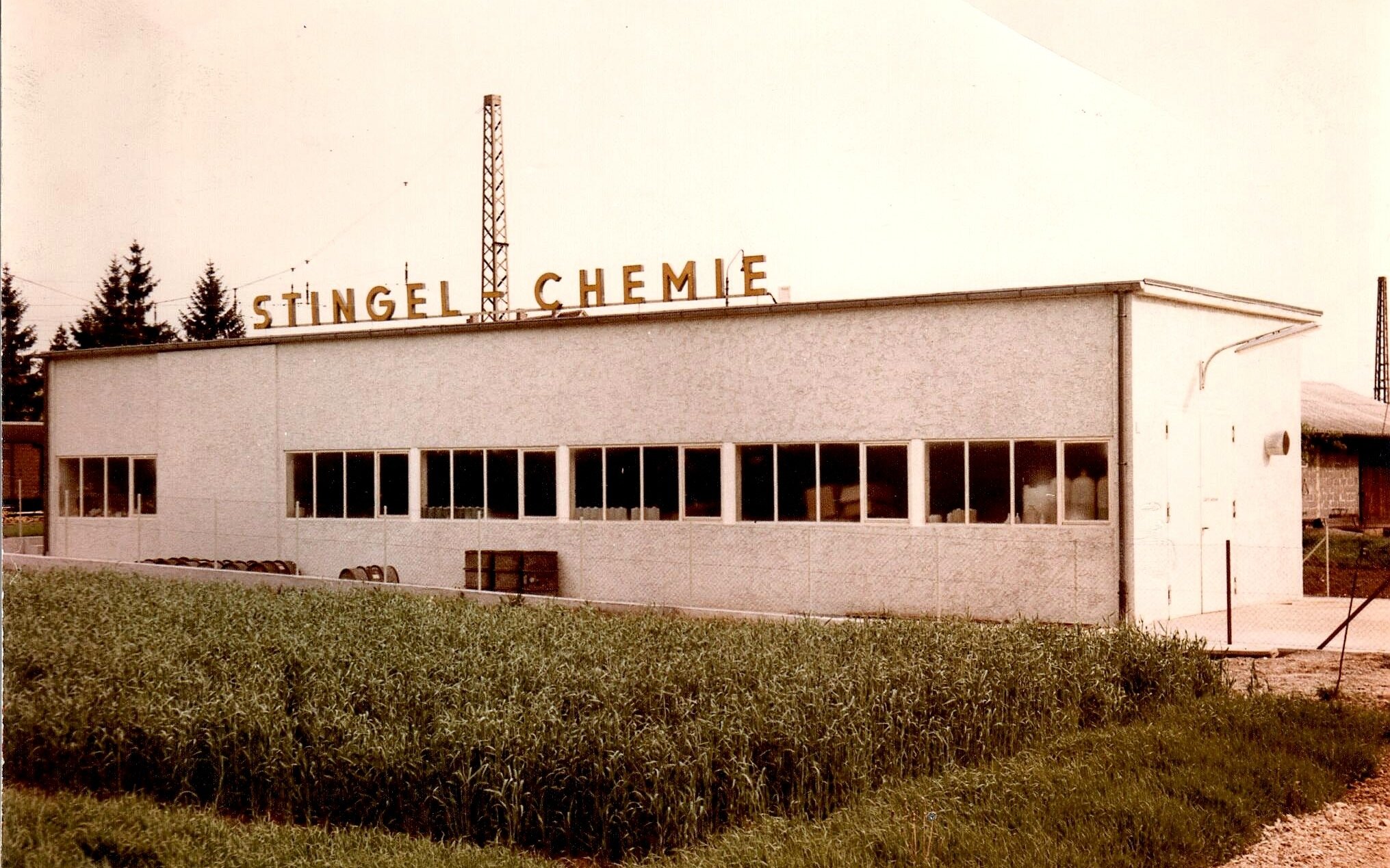 Früheres Stingel Chemie Gebäude