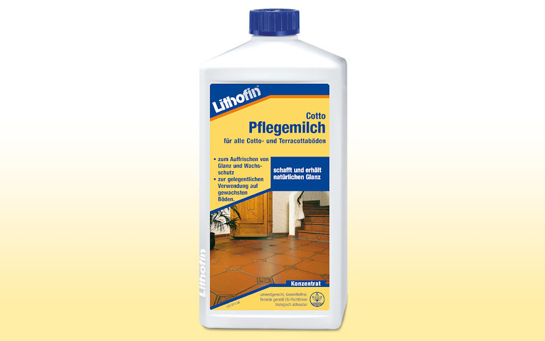 Lithofin Cotto Pflegemilch Flaschenbild