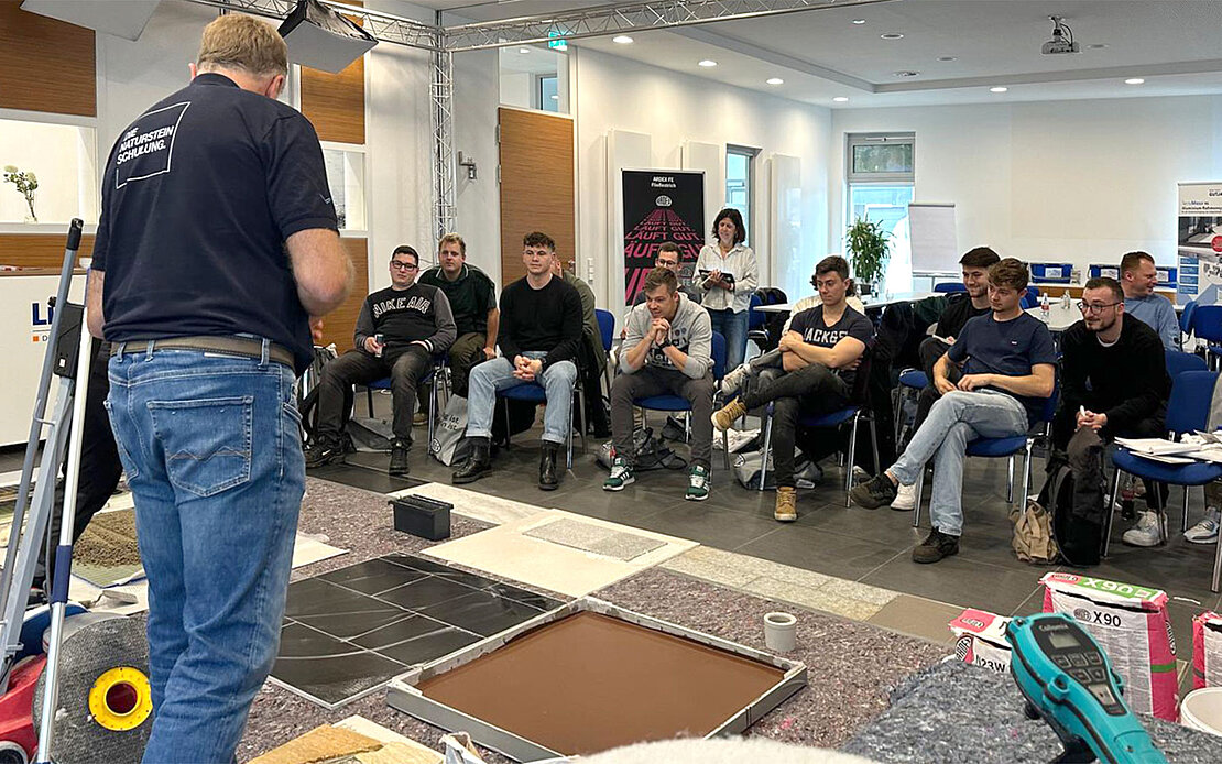 Lithofin Schulung Steinbeisschule