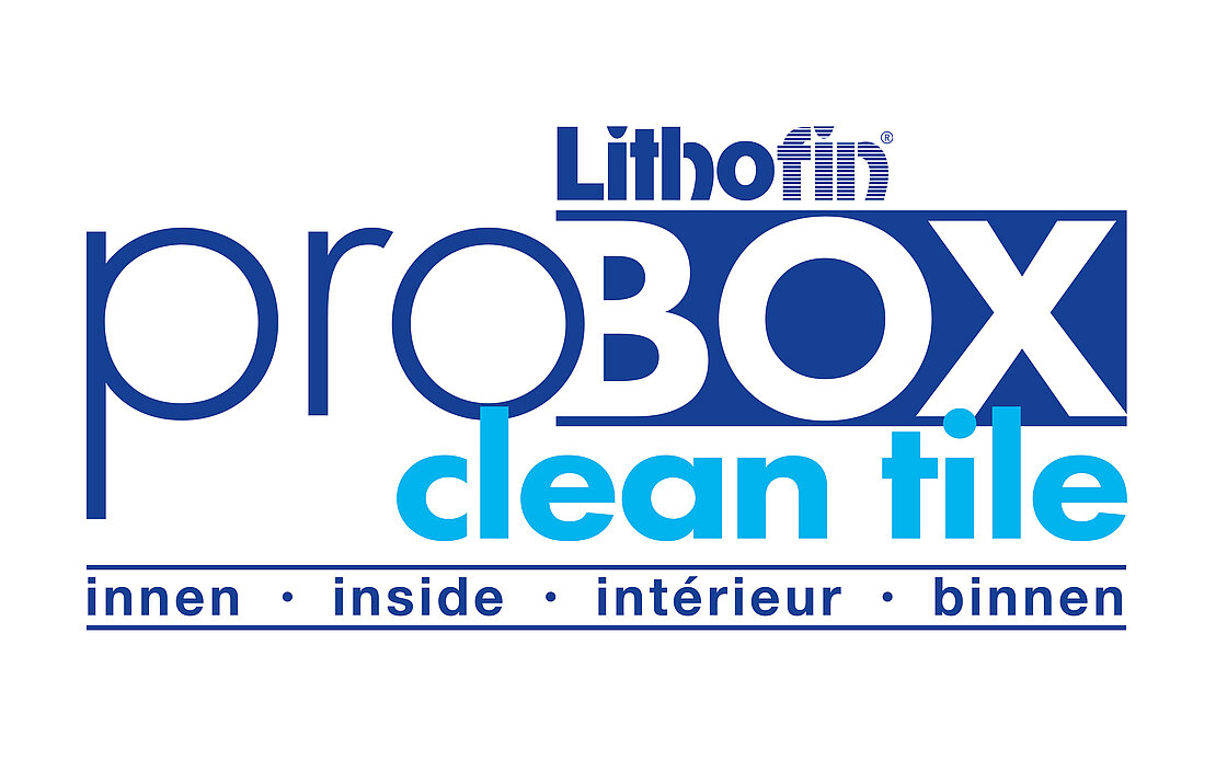 Lithofin ProBox Clean Tile innen logo