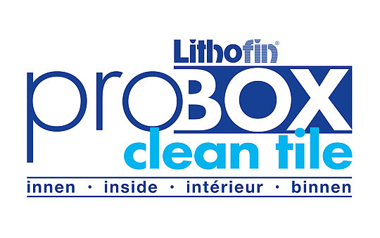 Lithofin ProBox Clean Tile innen logo