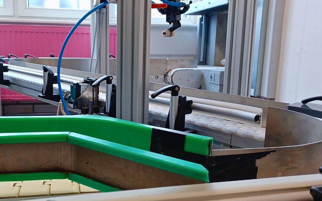 S-Kurve der Verpackungsanlage